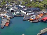 Søby Shipyard seen from above