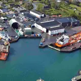 Søby Shipyard seen from above