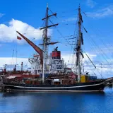 Schooner alongside